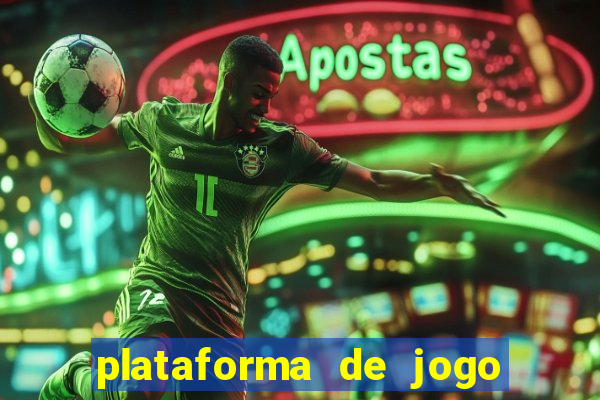 plataforma de jogo nova pagando